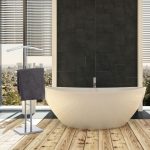 Portmantou, Relaxdays, din otel, argintiu, 106 x 49 x 20 cm - imagine 5