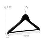 Set 50 Umerașe din Lemn – Clasice, pentru Haine și Garderobăcm - imagine 4