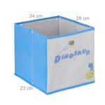 Dulap depozitare jucarii, RelaxDays, cu 4 cutii, multicolor, 62 x 53 x 30 cm - imagine 4