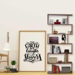 Biblioteca cu 6 rafturi, pentru dormitor, living, PAL, 190,5 x 80 x 23 cm, maro - imagine 5