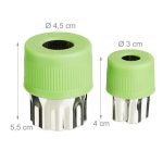 Forme diverse pentru taierea alimentelor, 20 bucati, otel inoxidabil/plastic - imagine 4