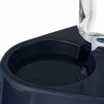Bol dublu pentru animale cu dozator de apa, boluri detasabile, inox/plastic, 25 x 28,5 x 20 cm - imagine 8