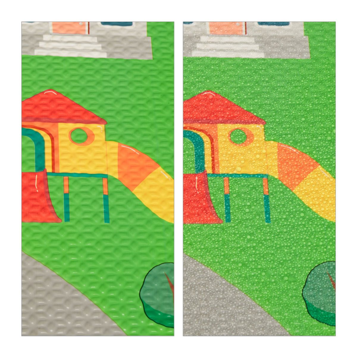 Covoras puzzle pentru copii, desing strada, 121 x 121 cm - imagine 7