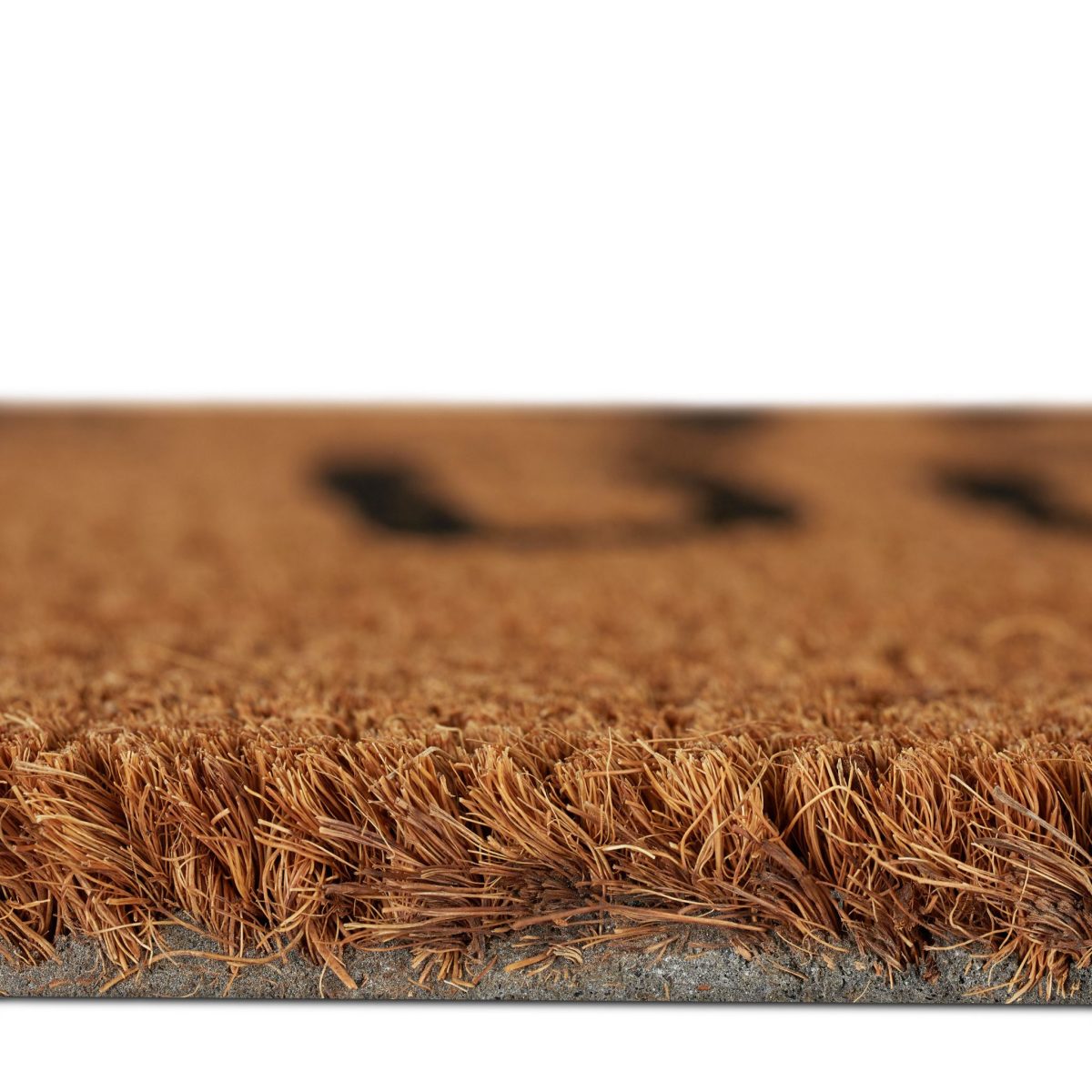 Covoras intrare Relaxdays, model-325, fibre de cocos, maro/negru, 60 x 40 x 1.5 cm - imagine 6