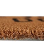 Covoras intrare Relaxdays, model-325, fibre de cocos, maro/negru, 60 x 40 x 1.5 cm - imagine 6