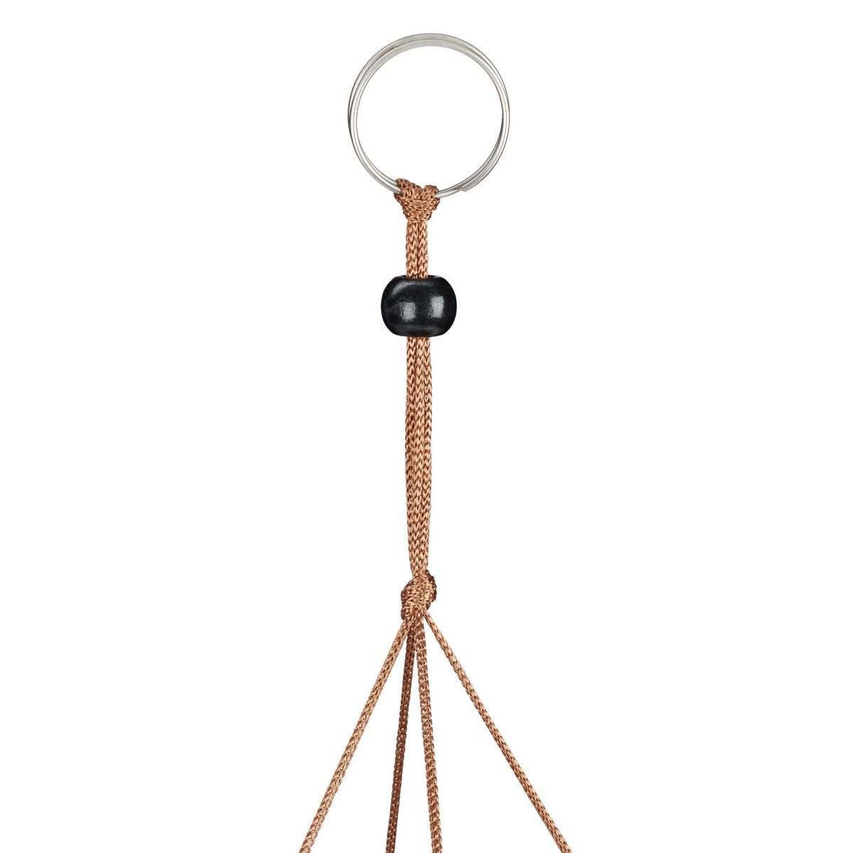 Clopotel de vant cu trestii, bambus/metal, 73 x 7 x 7 cm, natur - imagine 5