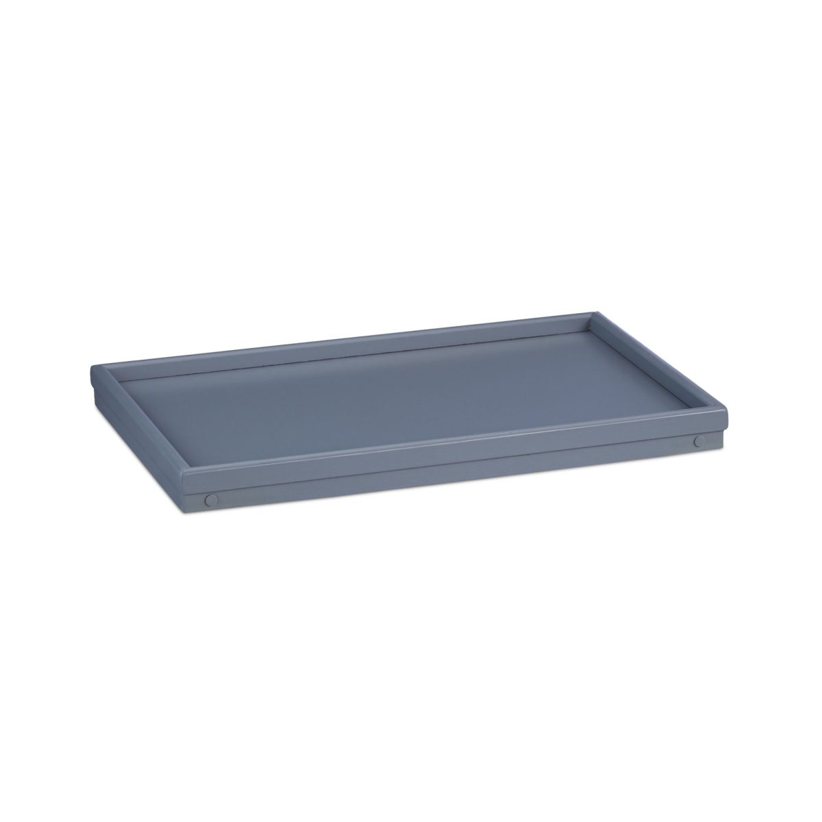 Tava servire din bambus, pliabila, dimensiuni 22 x 63,5 x 31 cm, gri, Relaxdays - imagine 2