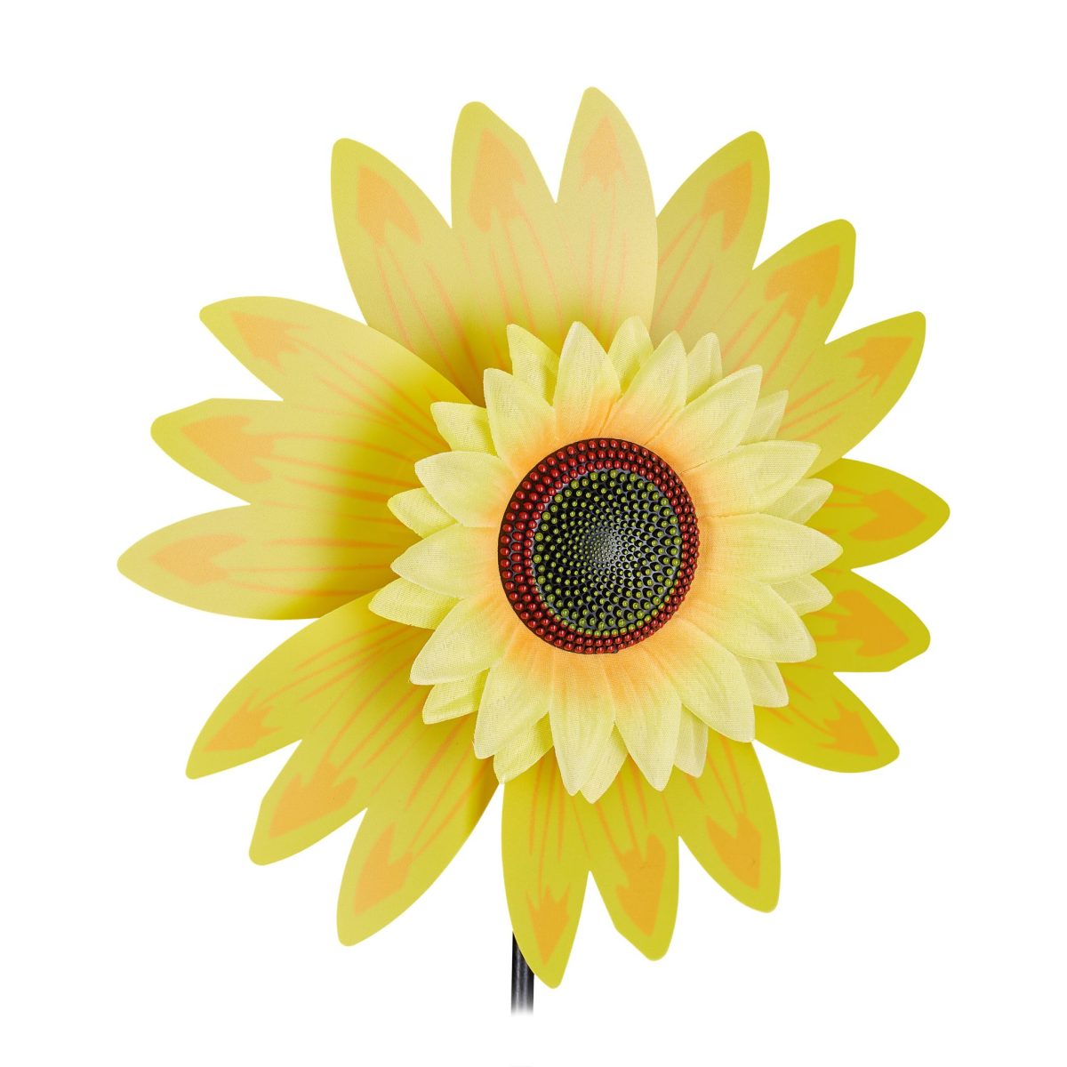 Planta artificiala, floarea soarelui, 70 cm, galben - imagine 2