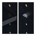 Dulap organizator, suport pentru imprimanta, cu roti, 4 rafturi, din PAL, 49 x 40 x 30 cm - imagine 7