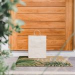 Covoras intrare Relaxdays, model-301, fibre de cocos, multicolor, 60 x 40 x 1.5 cm - imagine 5