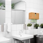 Cutie pentru servetele, montare pe perete, bambus, 17 x 27 x 13 cm - imagine 6