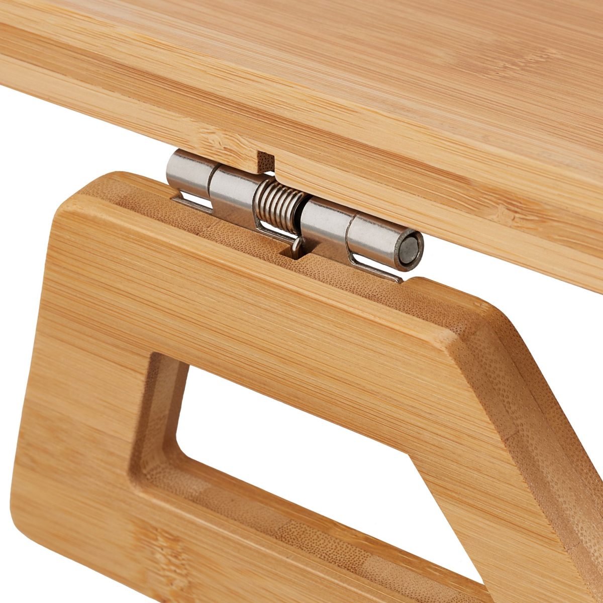 Tava pentru canapea, manere flexibile, bambus, 13 x 35 x 26,5 cm - imagine 6