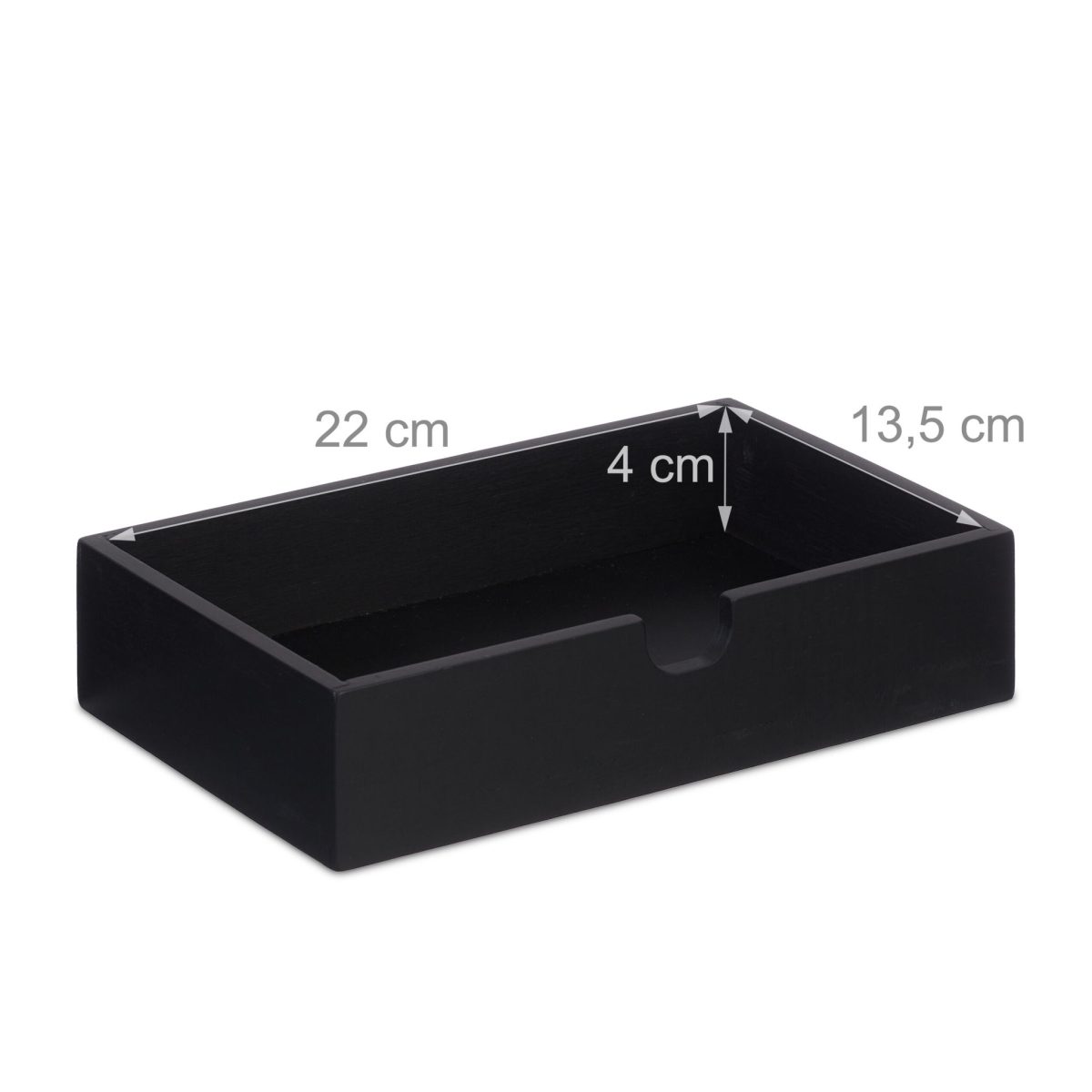 Suport organizator cu 9 compartimente, sertar, pentru birou/cosmetice, bambus, maro/negru, 10 x 25 x 15,5 cm - imagine 8