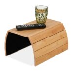 Suport pentru marginea canapelei, multifunctional, bambus, 1 x 48 x 33 cm