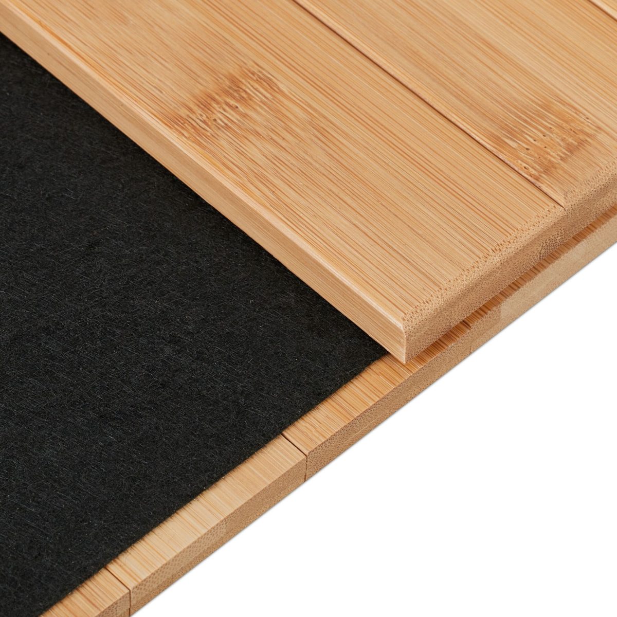 Suport de canapea cu 2 compartimente laterale, suport pentru pahare, bambus, 5,5 x 50 x 33,5 cm - imagine 5