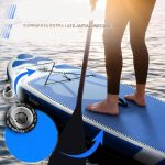 Placa de surf, Physionics, Sup gobflabila, 320x80x15cm, albastru - imagine 6