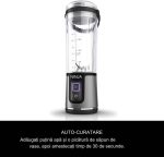 Blender Ninja, portabil, reincarcabil prin USB-C, 530 ml, negru/gri - imagine 3