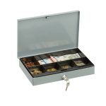 Caseta bani pentru bancnote si monede, Relaxdays, 5 x 30 x 20.5 cm