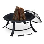 Vatra de foc pentru terasa si gradina, 55 x 88 x 88 cm