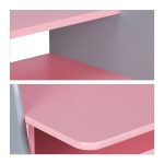 Birou cu banca pentru copii, blat si sezut reglabile pe inaltime, 2 compartimente, 88 x 90 x 48 cm / 45 x 80 x 23,5 cm - imagine 8