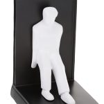 Set 2 suporturi opritoare de carti, figurine umane, polirasina, 14,5 x 12 x 9,5 cm - imagine 6