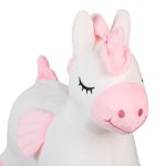 Jumper de cauciuc cu husa textila, unicorn, pompa de aer inclusa, 48 x 27 x 52 cm - imagine 7