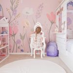 Masa de toaleta "Sophia" cu scaun si oglinda pentru copii, alba, 110 x 50 x 30 cm, Relaxdays - imagine 4