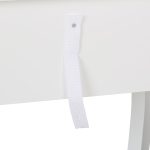 Masa de toaleta "Sophia" cu scaun si oglinda pentru copii, alba, 110 x 50 x 30 cm, Relaxdays - imagine 8