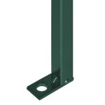 Arcada metalica de gradina pentru flori cataratoare, verde, 224 x 110 x 41 cm, Relaxdays - imagine 2