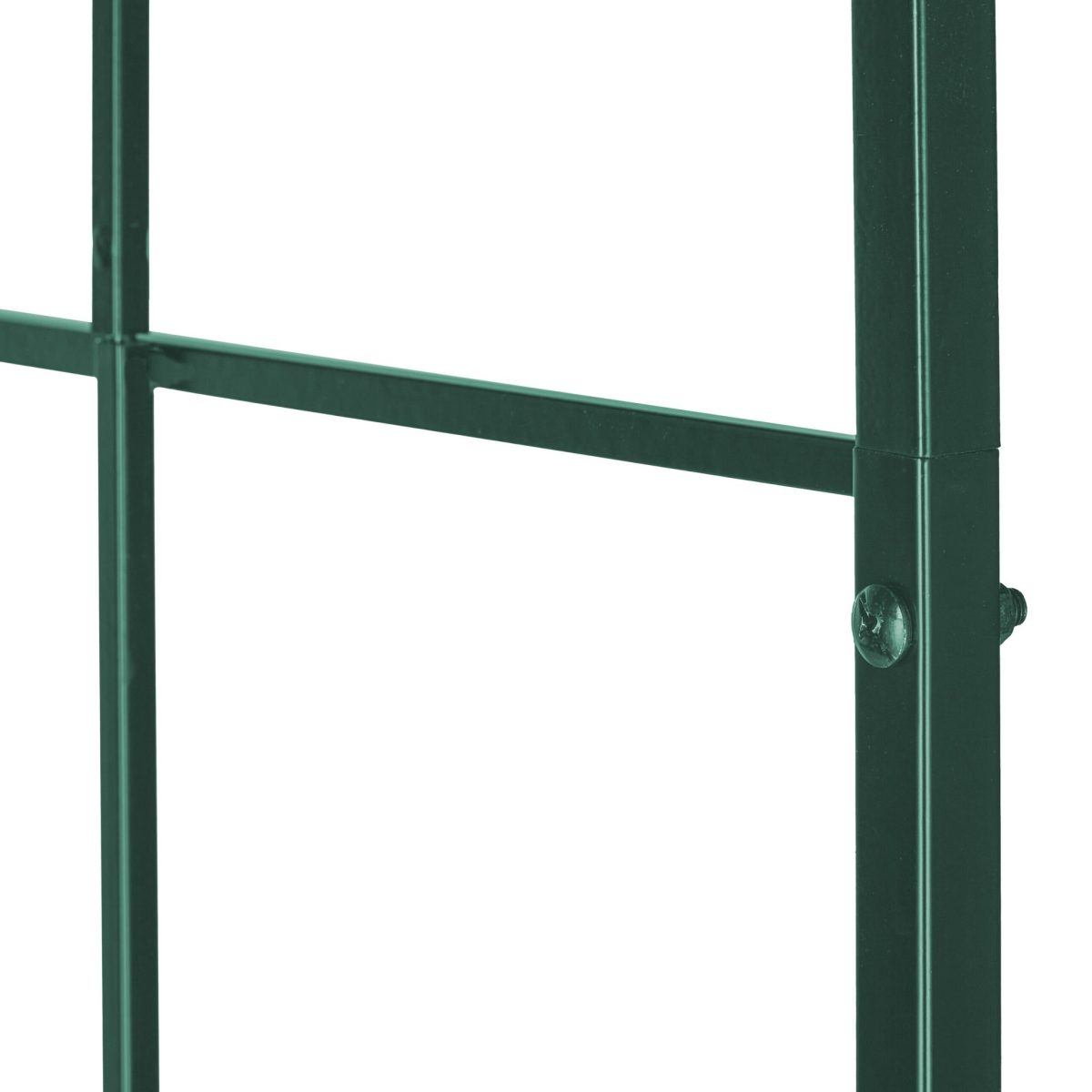 Arcada metalica de gradina pentru flori cataratoare, verde, 224 x 110 x 41 cm, Relaxdays - imagine 7