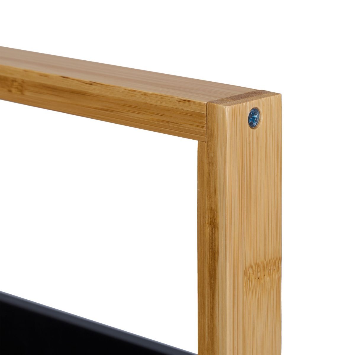 Etajera universala cu 4 rafturi, bambus/MDF, 88 x 30 x 18 cm - imagine 6