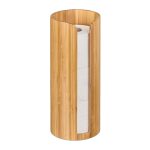 Suport pentru hartie igienica,rola servetele, din bambus, 33,5 x 14,5 cm