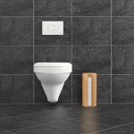 Suport pentru hartie igienica,rola servetele, din bambus, 33,5 x 14,5 cm - imagine 3