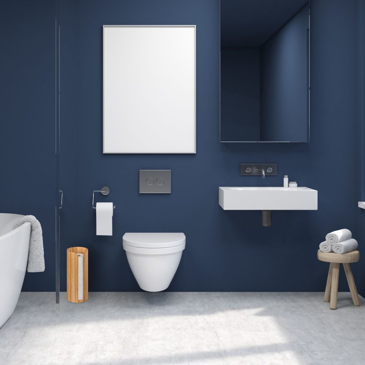 Suport pentru hartie igienica,rola servetele, din bambus, 33,5 x 14,5 cm - imagine 5