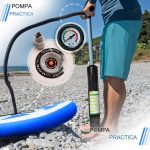Placa de surf, Physionics, Sup gobflabila, 320x80x15cm, albastru - imagine 5