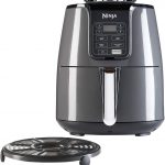 Friteuza Ninja Air AF100UK 1550W 4 funcții de gatit, 3.8 l, gri/negru