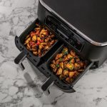 Friteuza cu aer cald Ninja AF400EU, 2470W, 9.5l, 6 programe, Negru - imagine 2