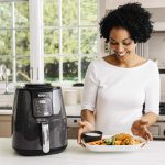 Friteuza Ninja Air AF100UK 1550W 4 funcții de gatit, 3.8 l, gri/negru - imagine 4