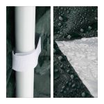 Cort Pavilion cu 2 pereți laterali, metal, 3 m x 3 m, verde, Relaxdays - imagine 6