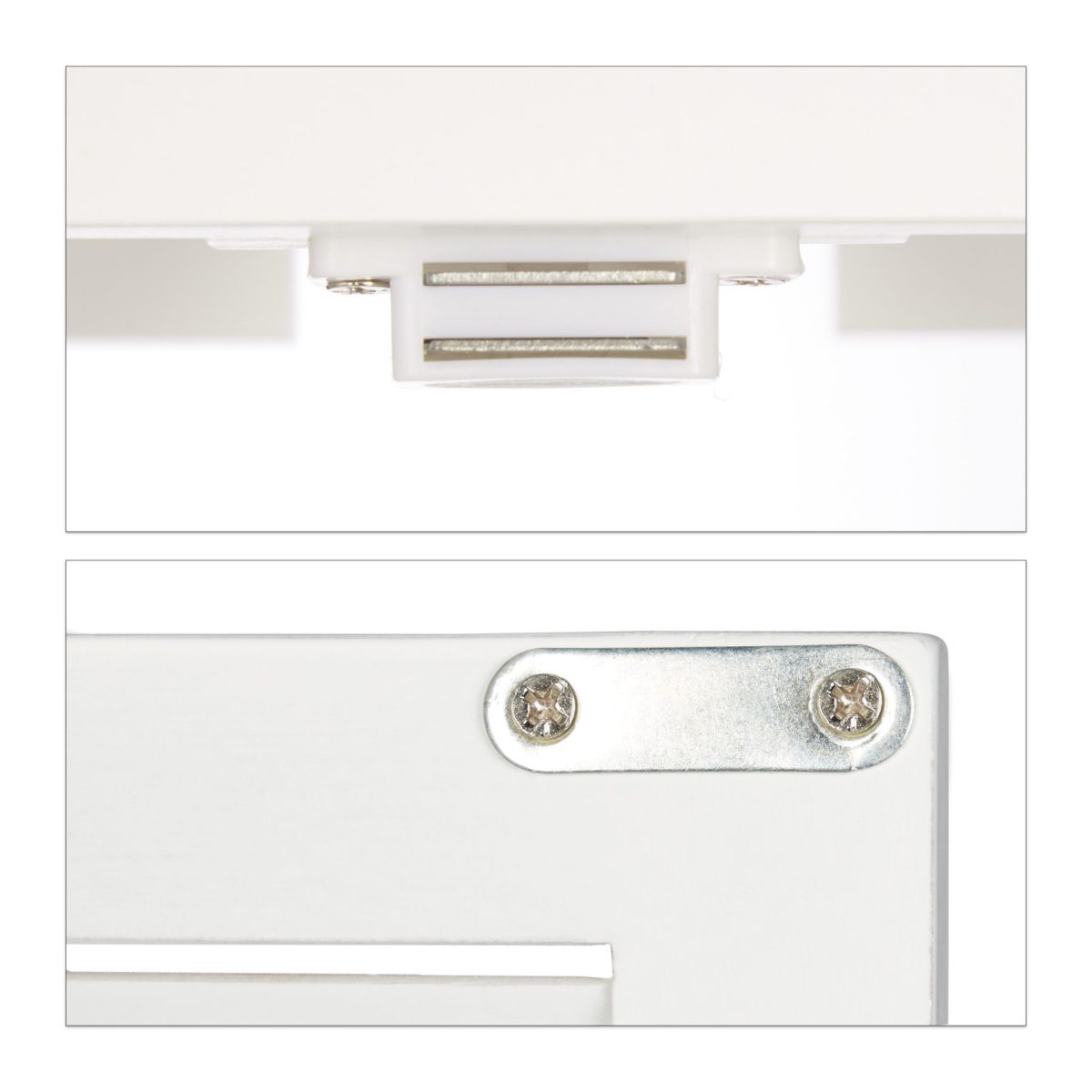 Dulap pentru baie, 4 rafturi, usi cu inchidere magnetica, bambus/MDF, 92 x 50 x 25,5 cm - imagine 7