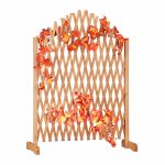 Spalier pliabil pentru plante cataratoare, lemn de brad, 101,5 x 30 cm