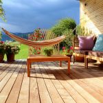 Spalier pliabil pentru plante cataratoare, lemn de brad, 101,5 x 30 cm - imagine 3