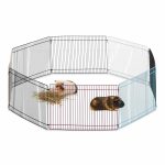 Tarc pentru animale mici de companie, 8 elemente, H 24 cm, Multicolor