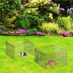 Tarc pentru animale mici de companie, 8 elemente, H 24 cm, Multicolor - imagine 2