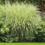 Gard decorativ de gradina, cu infigere in sol, plastic, 135 x 66 cm - imagine 2