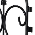 Gard decorativ de gradina, cu infigere in sol, plastic, 135 x 66 cm - imagine 5