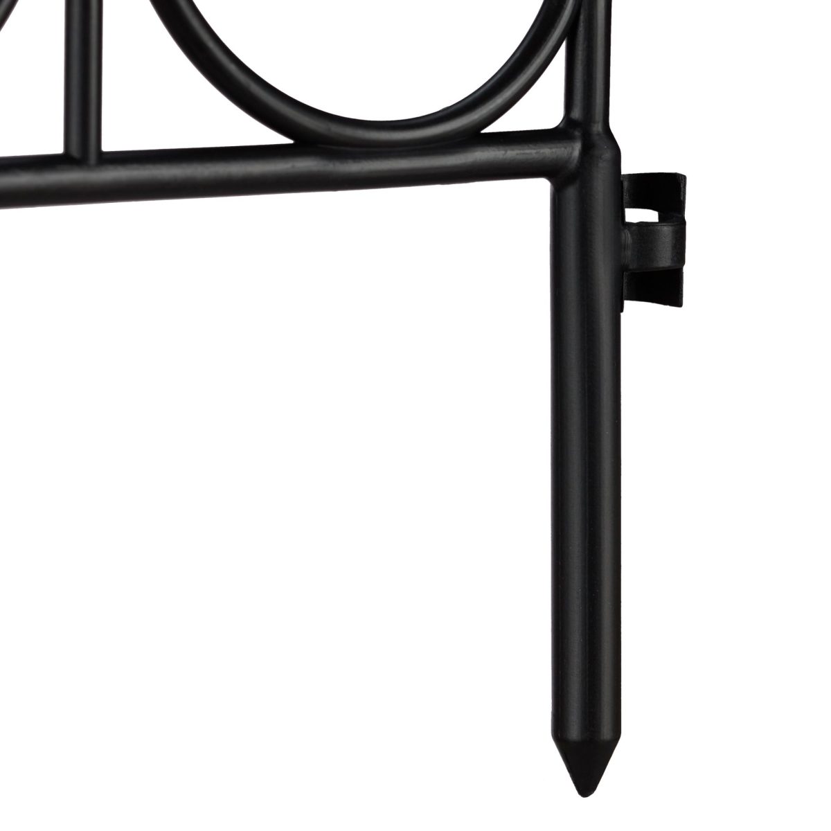 Gard decorativ de gradina, cu infigere in sol, plastic, 135 x 66 cm - imagine 6