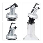 Set de 2 dozatoare pentru otet si ulei, din sticla, 29 x 11 x 6 cm - imagine 5