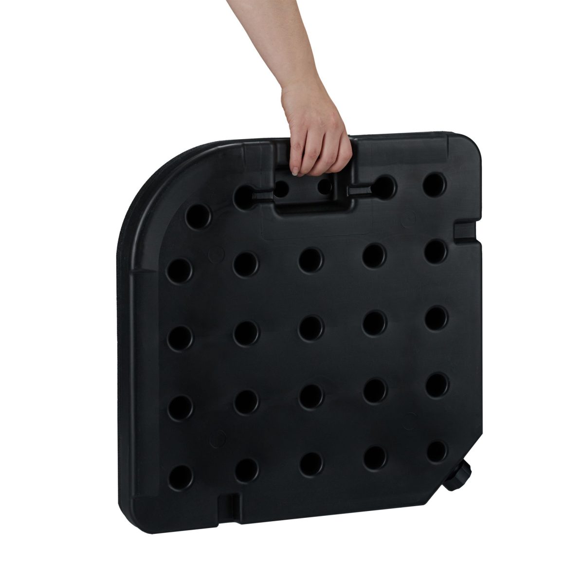 Suport Greutati pentru sustinere umbrela, din 4 placi,120kg umplere cu apa sau nisip, plastic - imagine 8