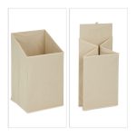 Raft pentru baie cu cos de rufe textil, MDF, 98 x 36 x 30 cm - imagine 7